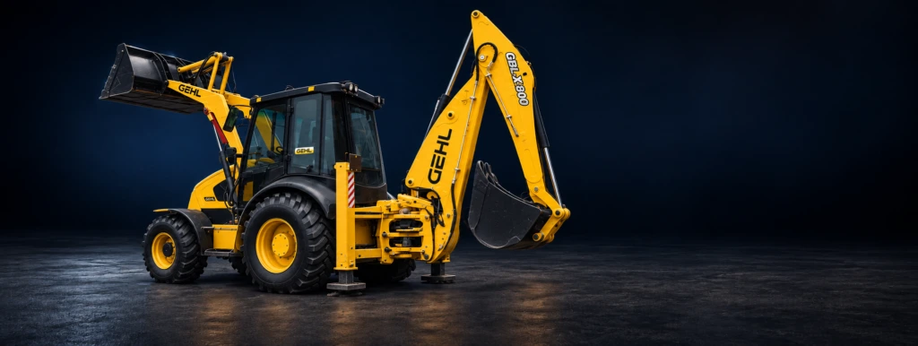 WNR 4x4 TLB (backhoe loader)